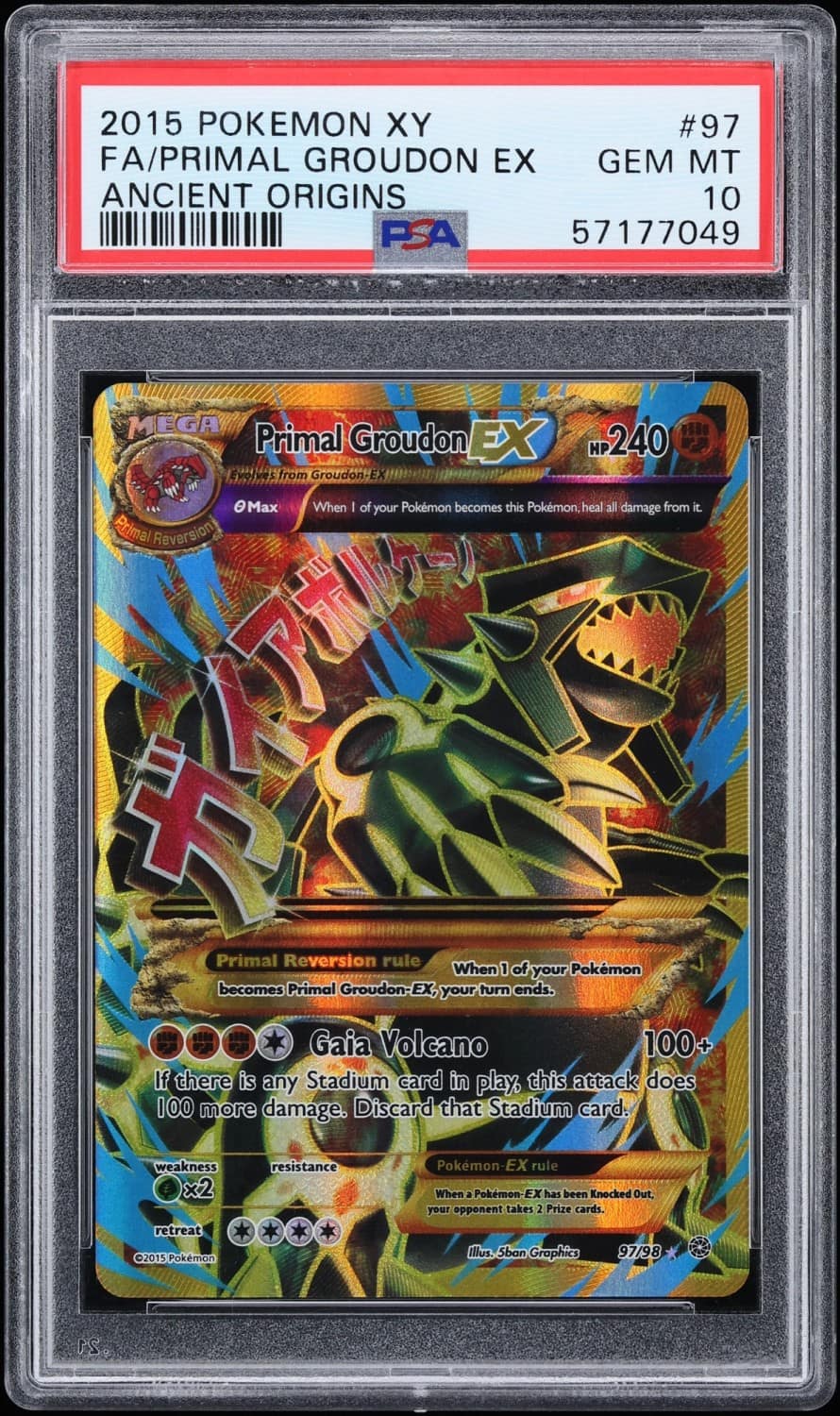 Primal Groudon Ex