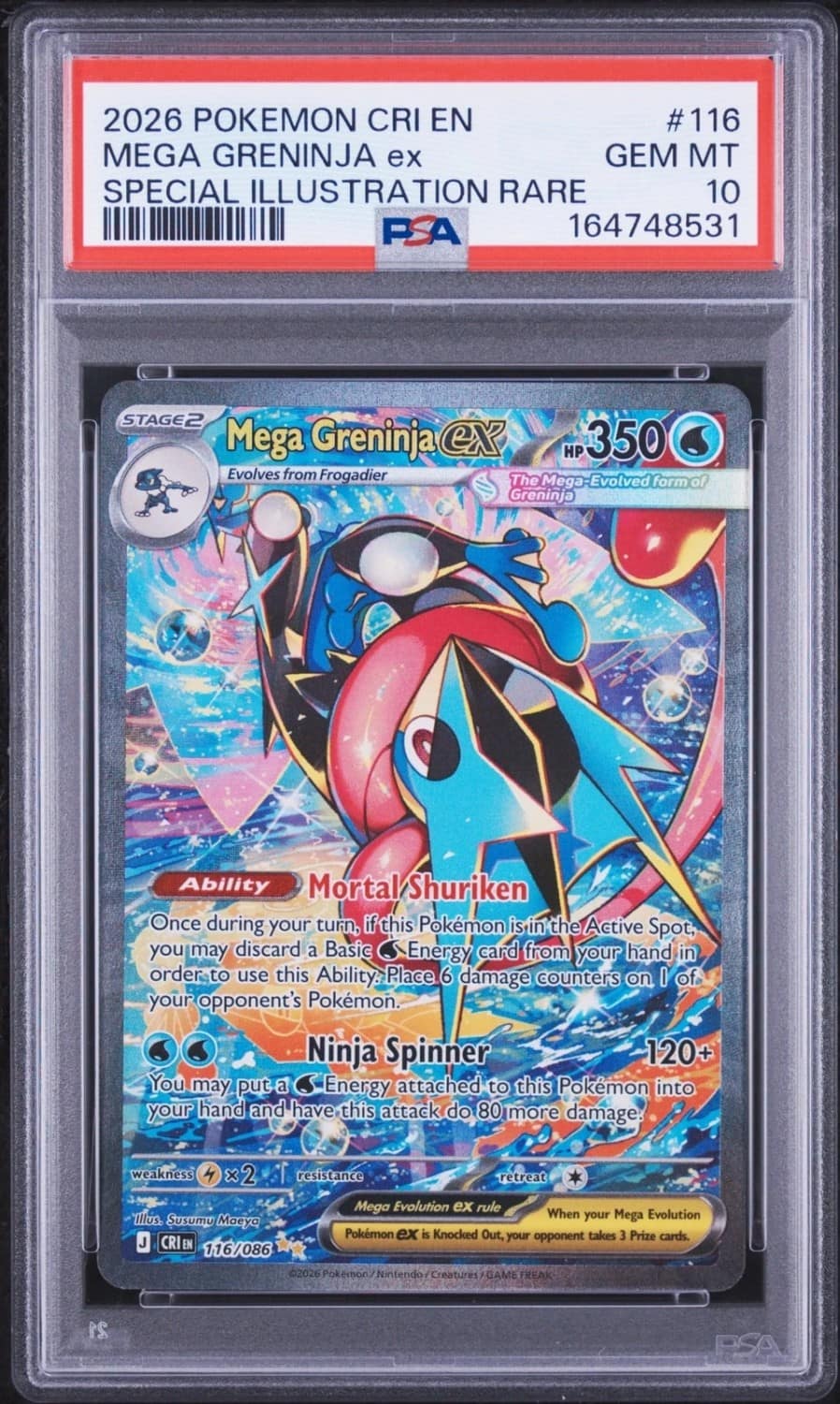Mega Greninja Ex