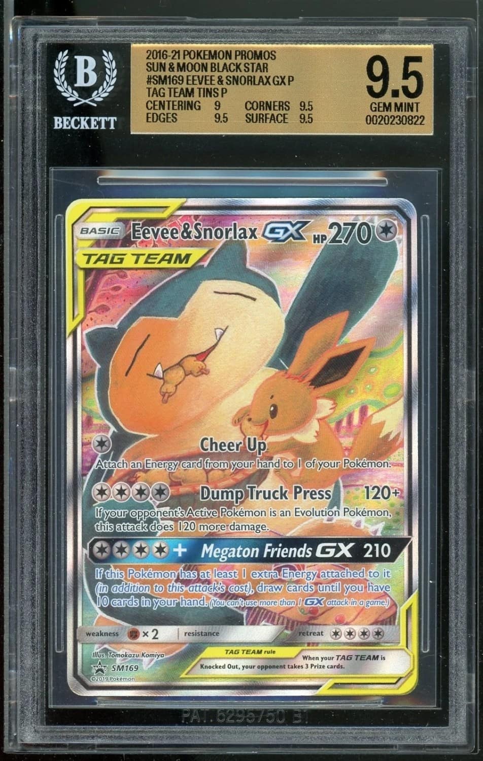 Eevee & Snorlax Gx