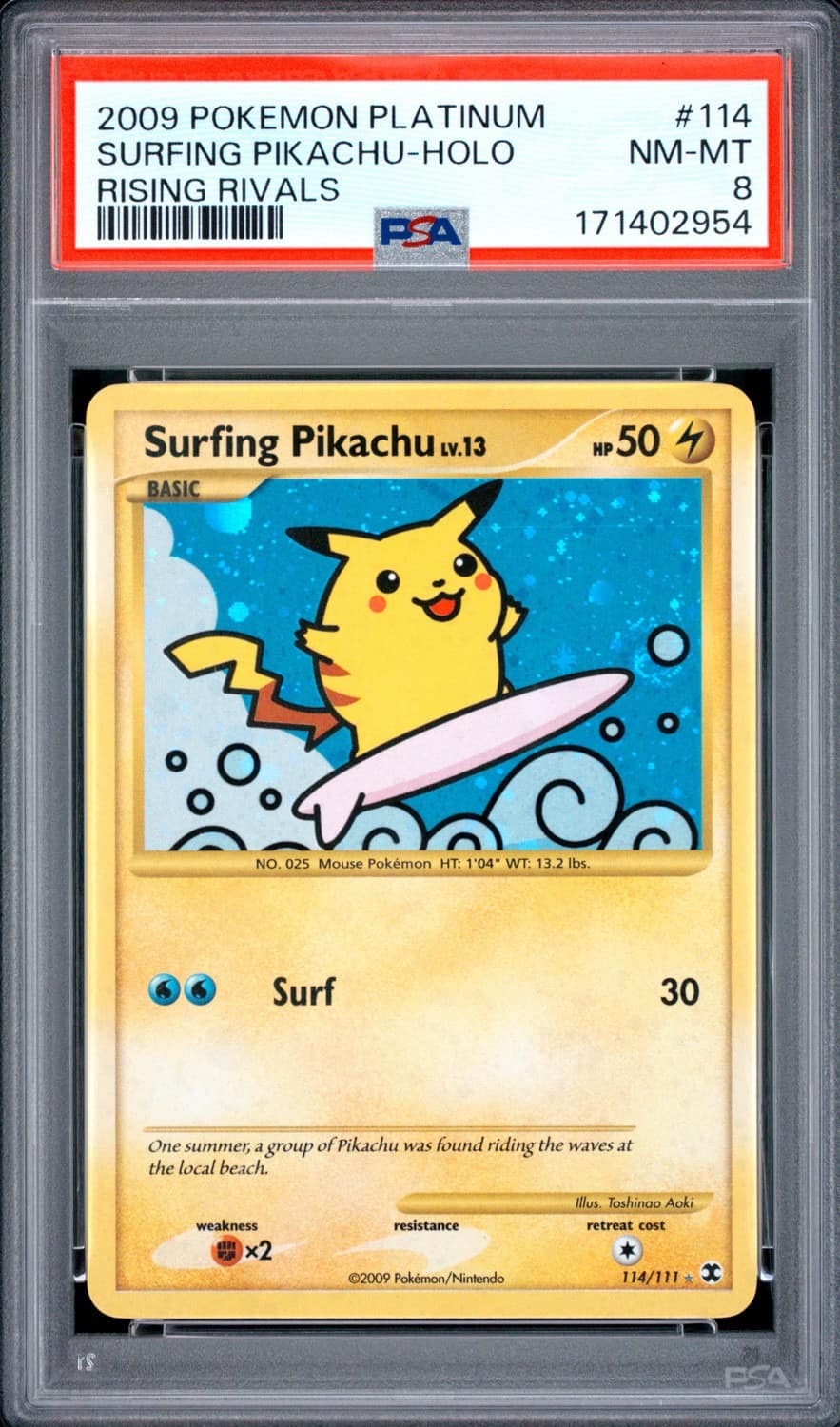 Surfing Pikachu