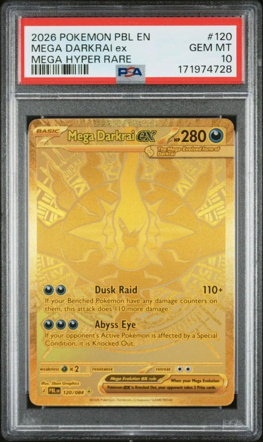 Mega Darkrai Ex