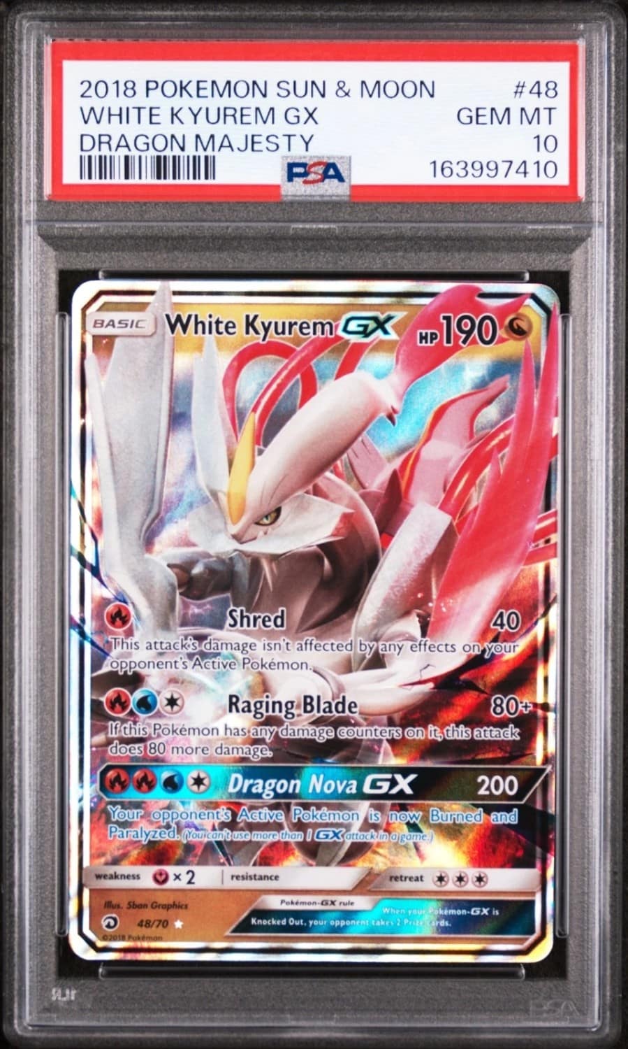 White Kyurem Gx