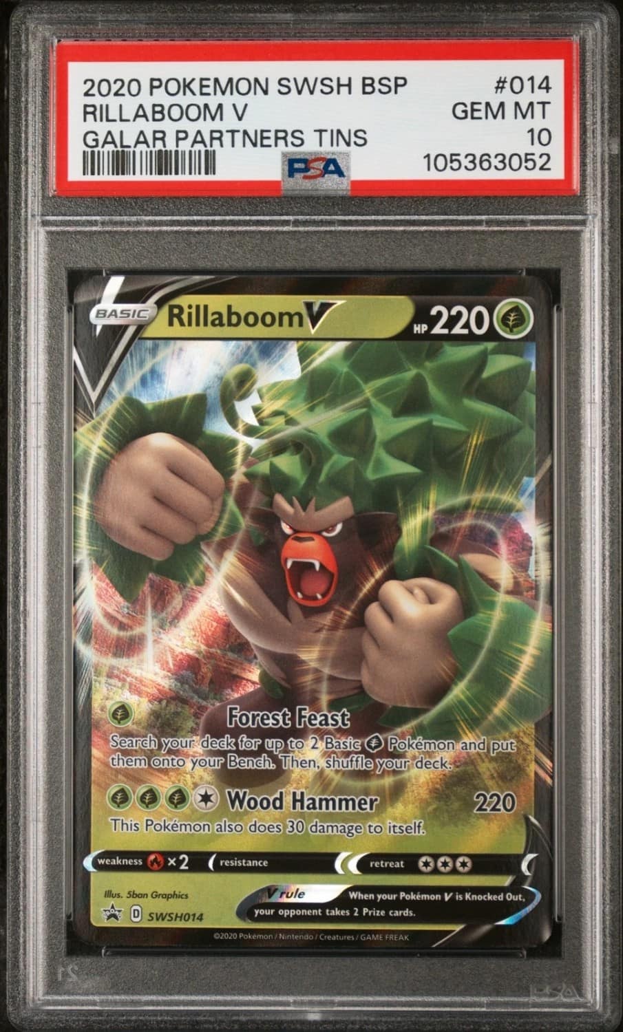 Rillaboom V/(galar Partners Tins) P