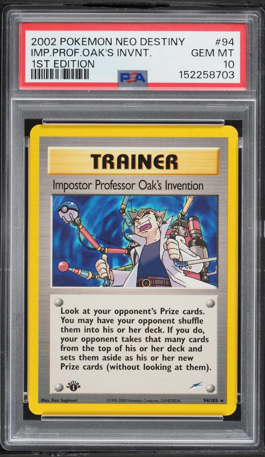 Impostor Professor Oak'S Invention