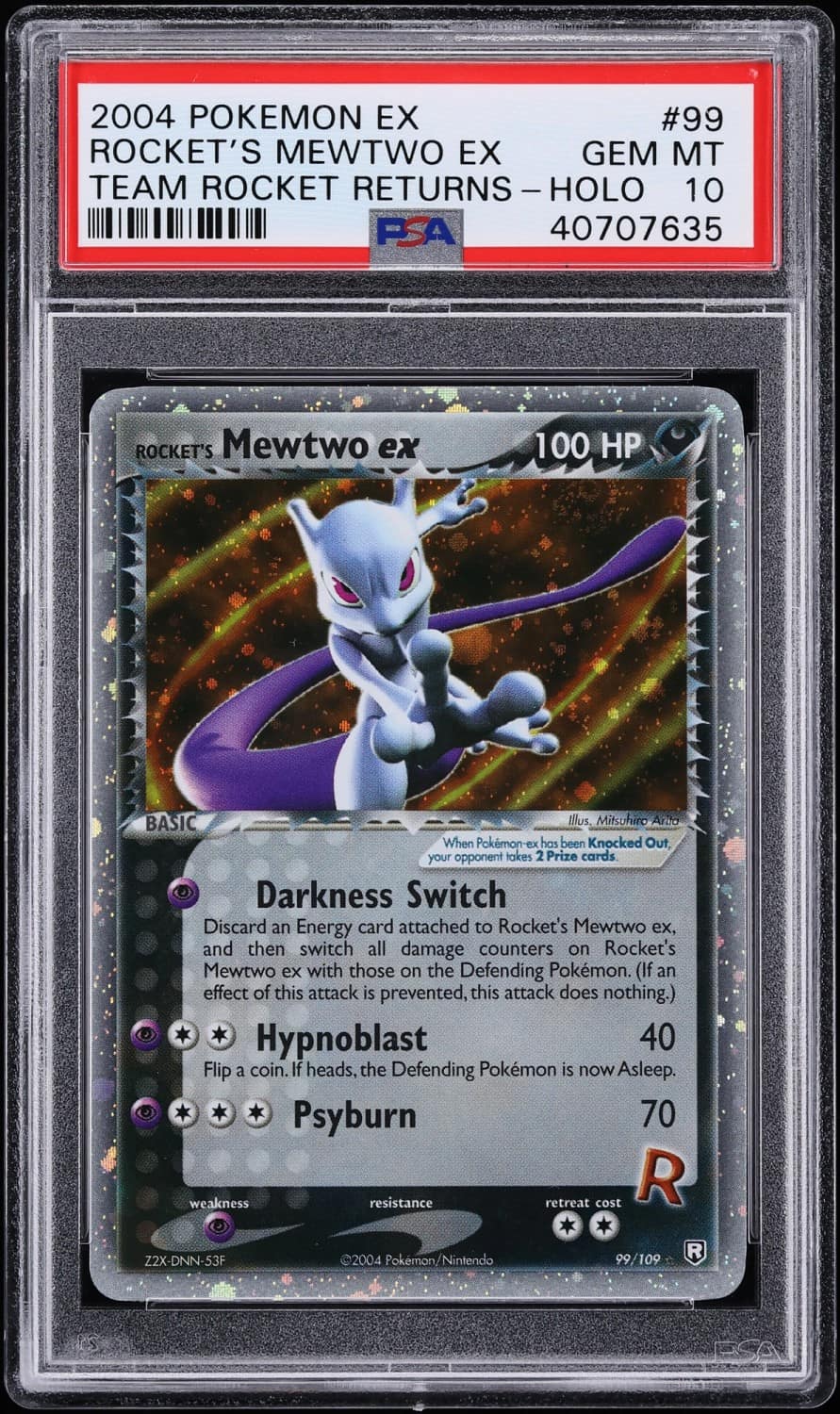 Rocket'S Mewtwo Ex