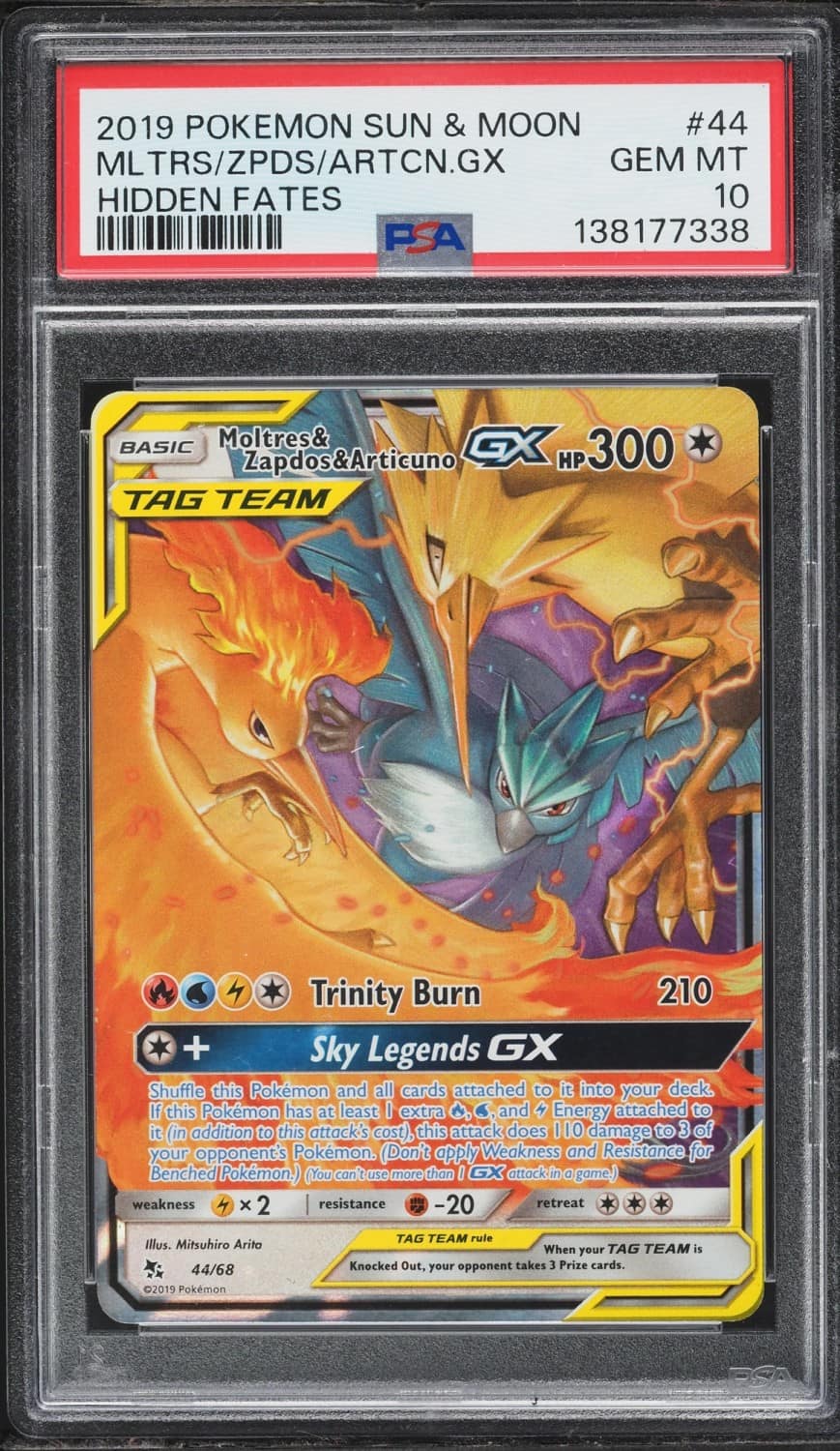 Moltres & Zapdos & Articuno Gx