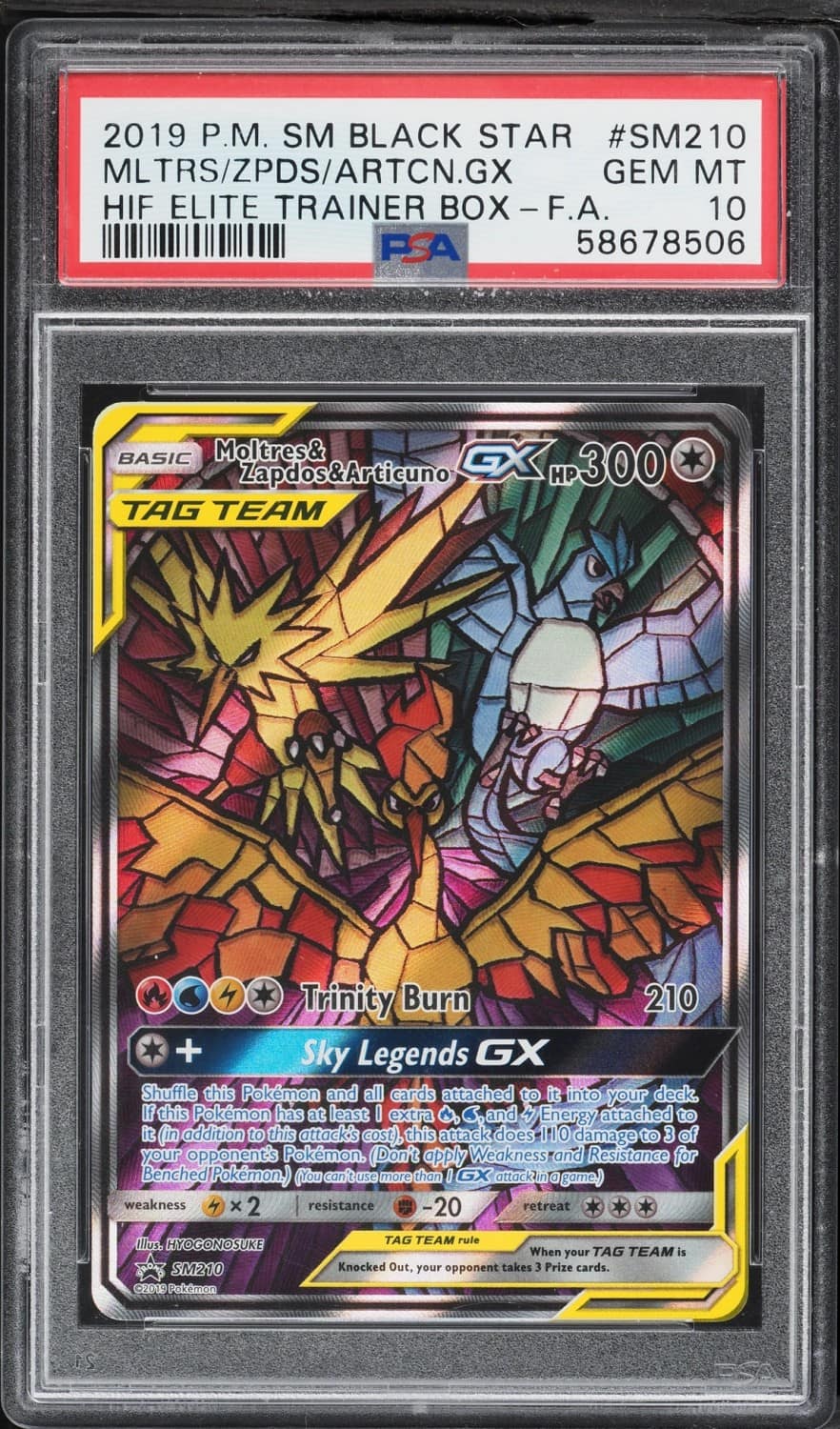 Moltres & Zapdos & Articuno Gx
