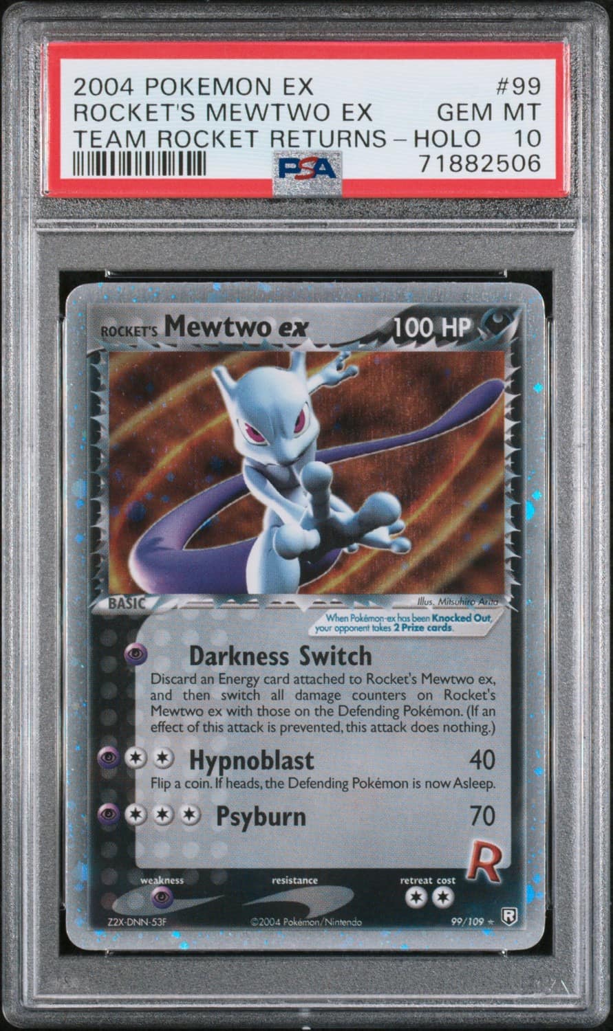 Rocket'S Mewtwo Ex