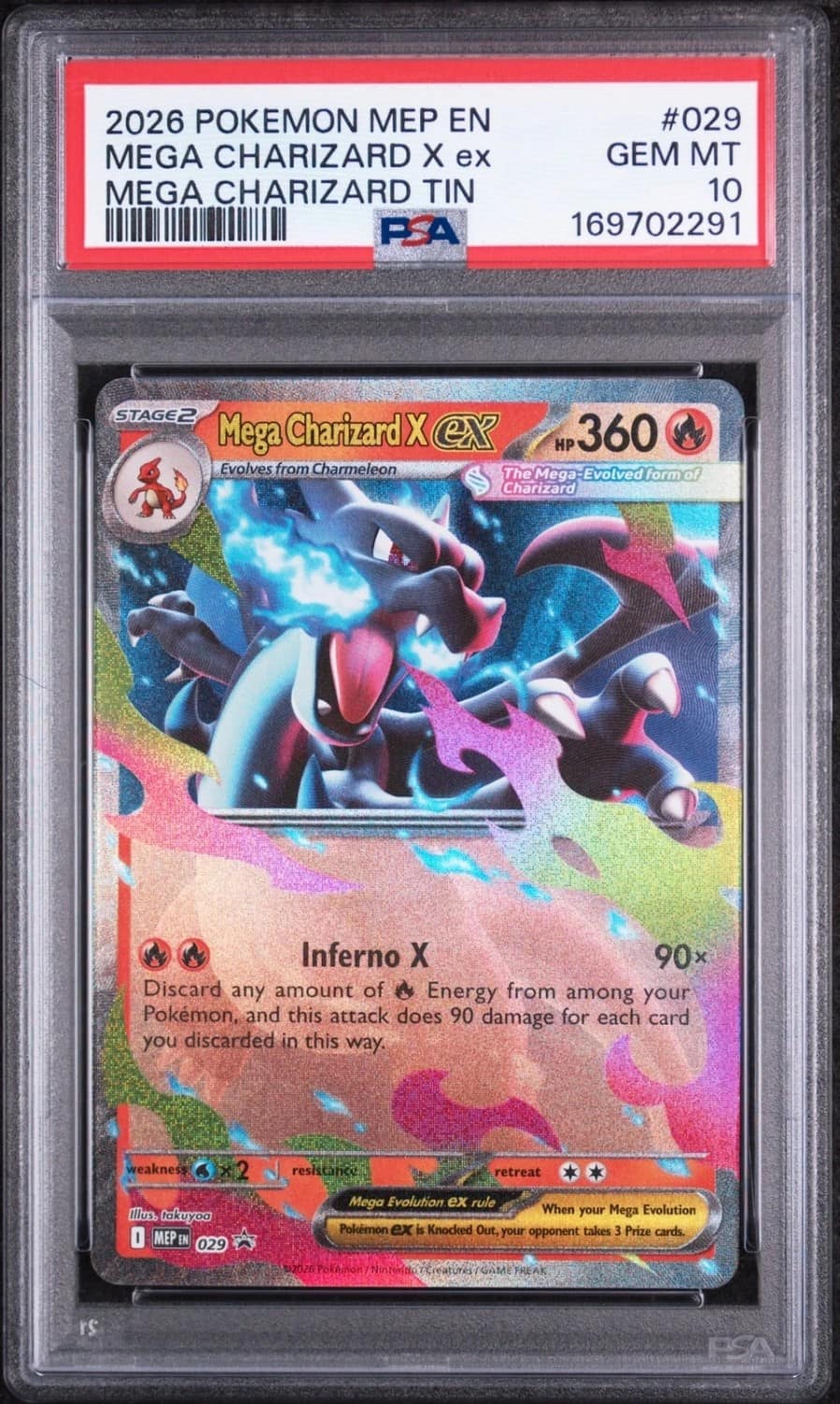 Mega Charizard X Ex