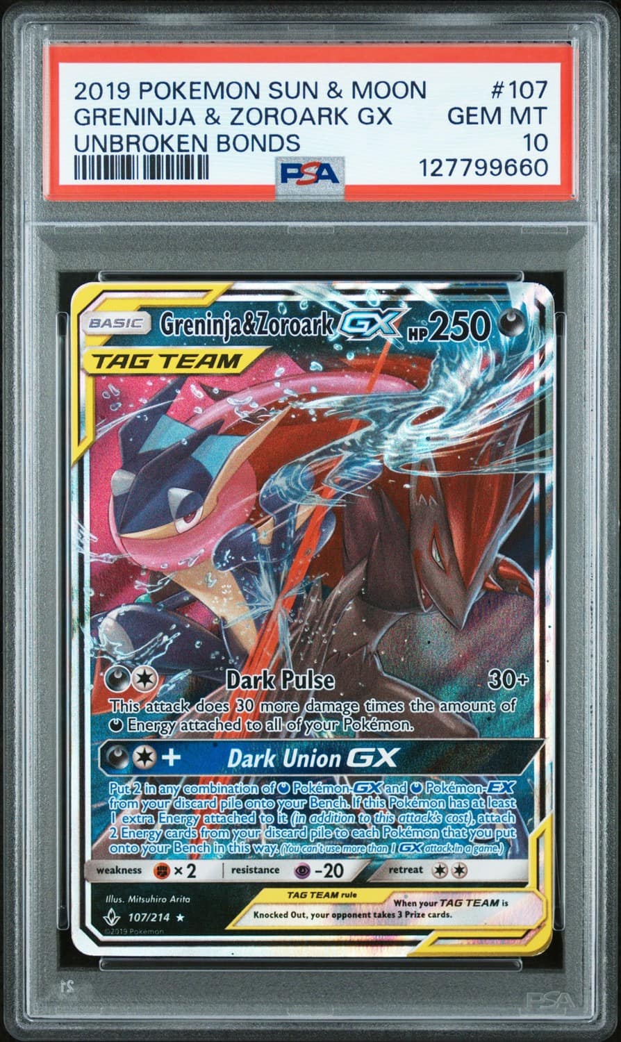 Greninja & Zoroark Gx