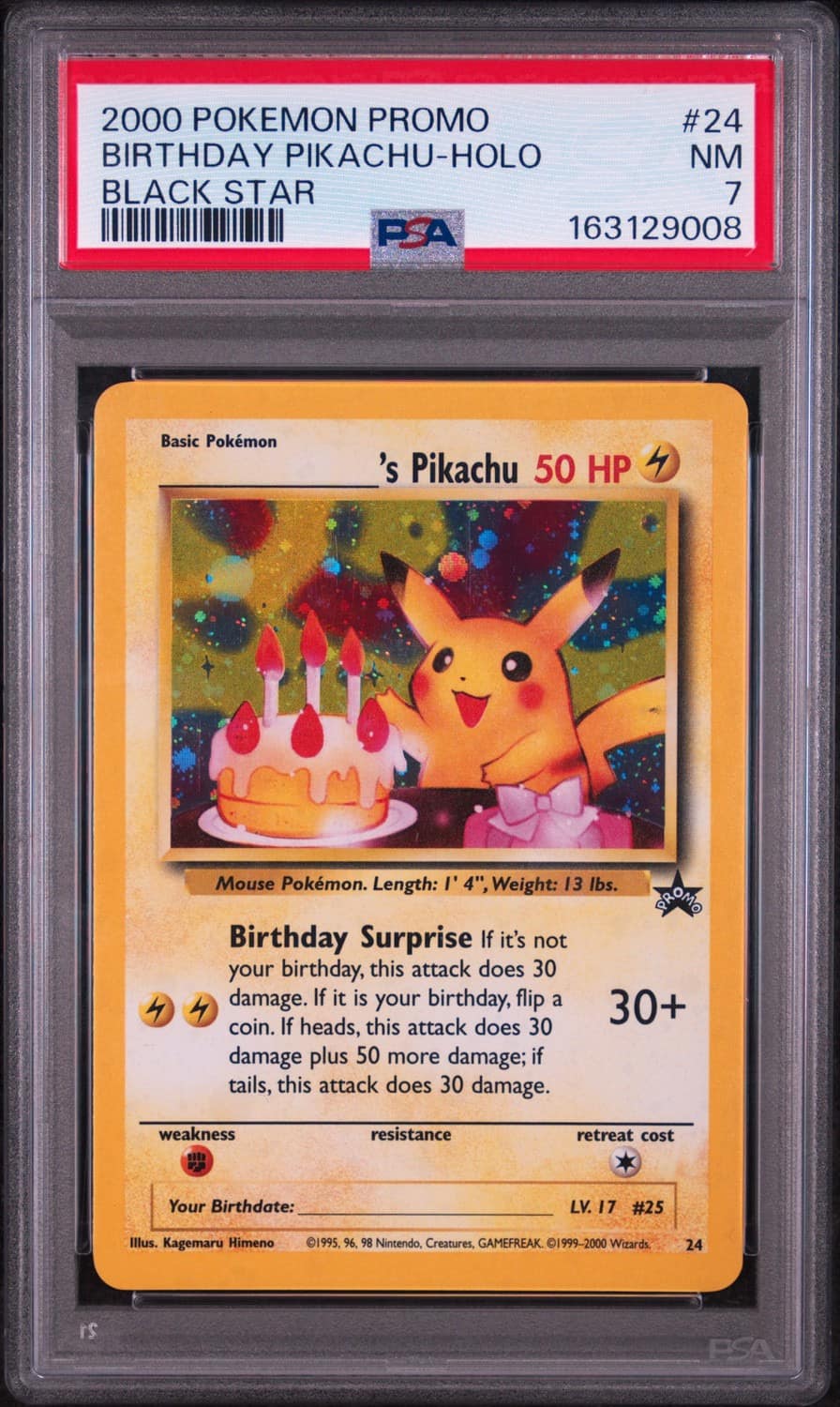 Birthday Pikachu