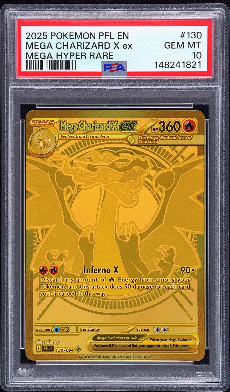 Mega Charizard X Ex