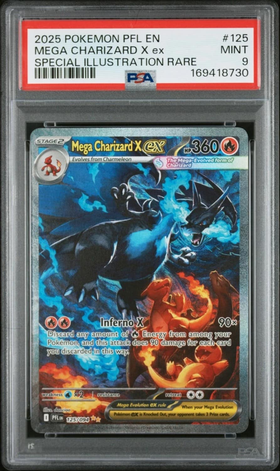 Mega Charizard X Ex