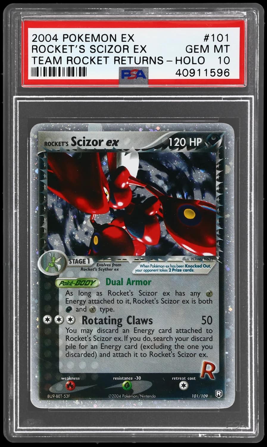 Rocket'S Scizor Ex