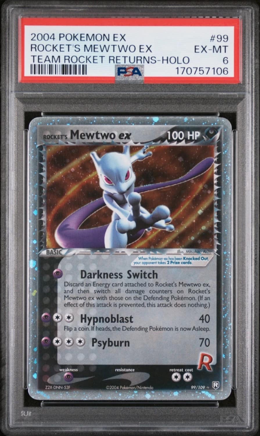 Rocket'S Mewtwo Ex