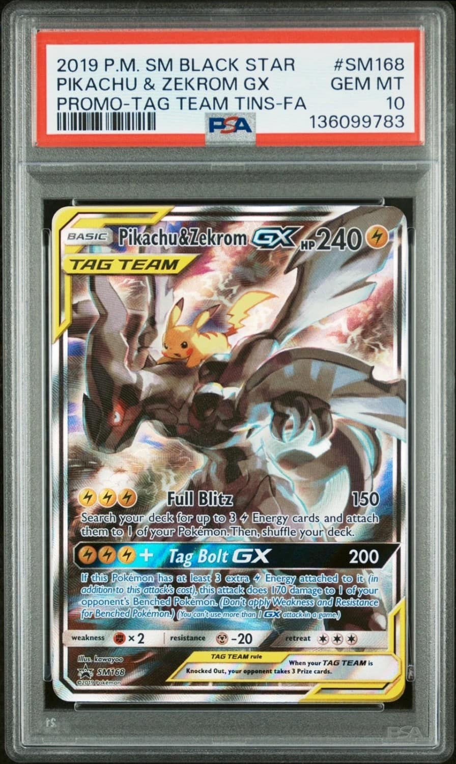 Pikachu & Zekrom Gx