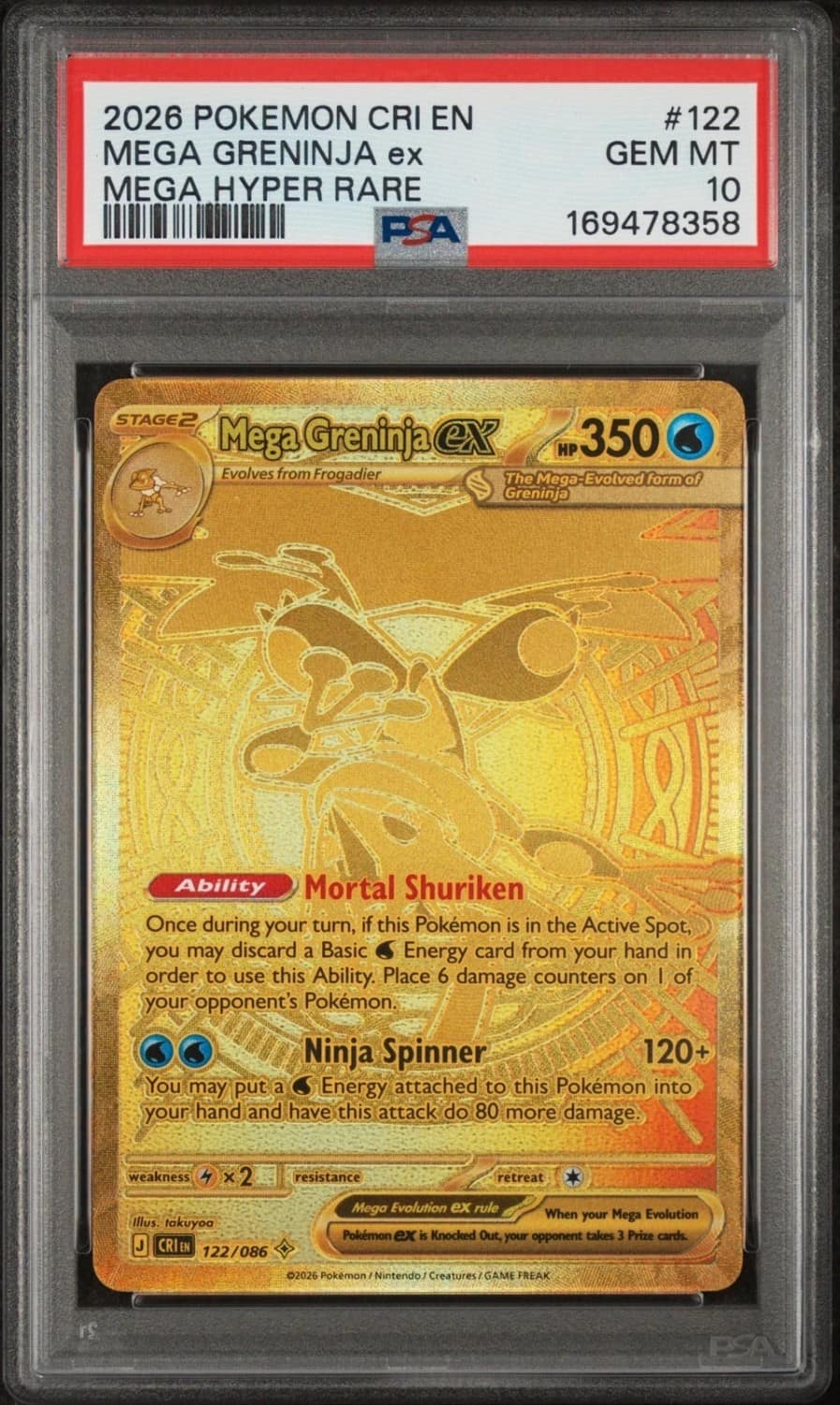 Mega Greninja Ex