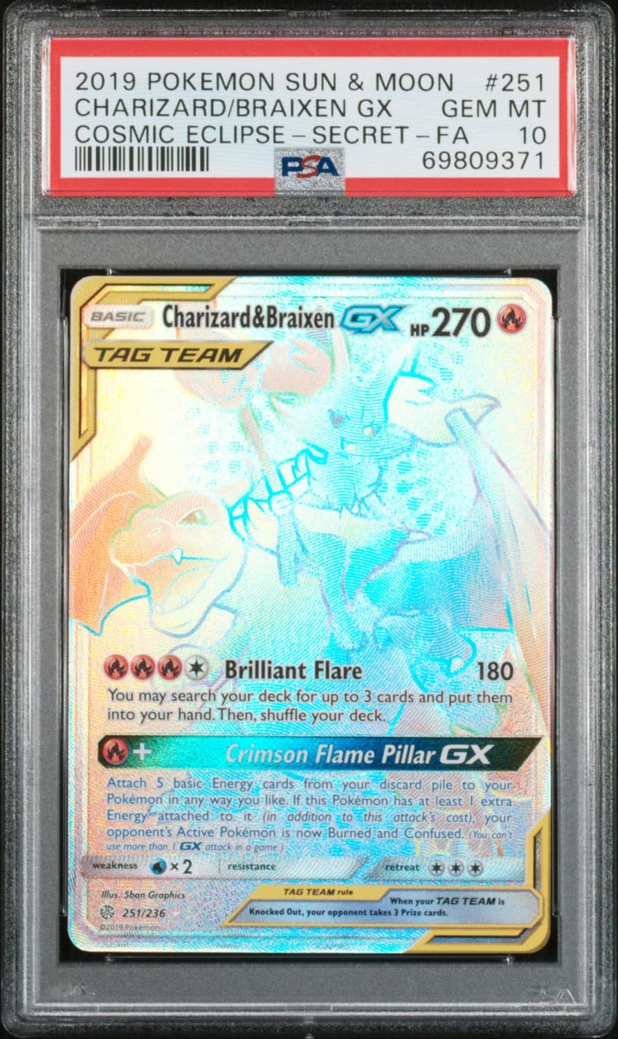 Charizard/braixen Gx