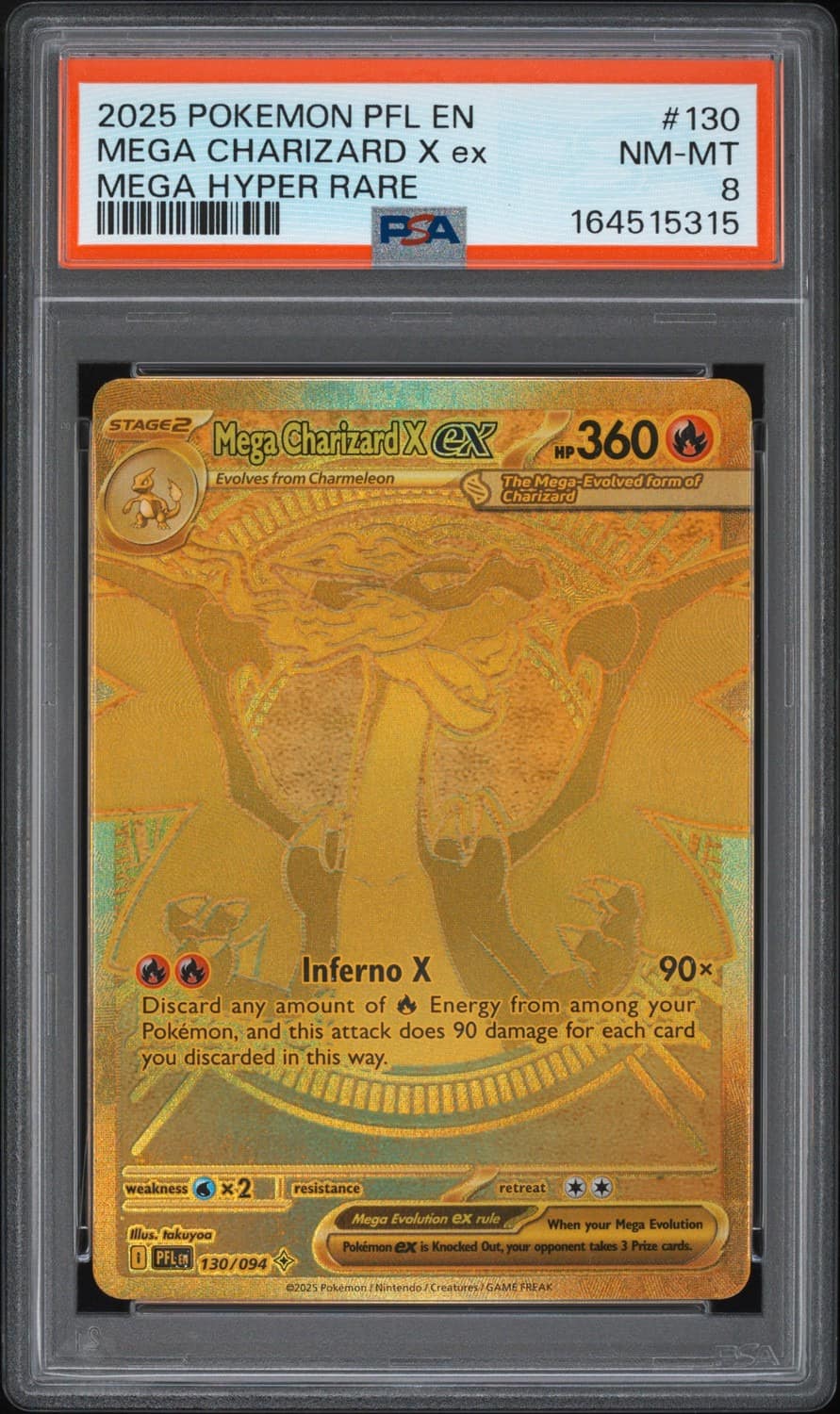 Mega Charizard X Ex