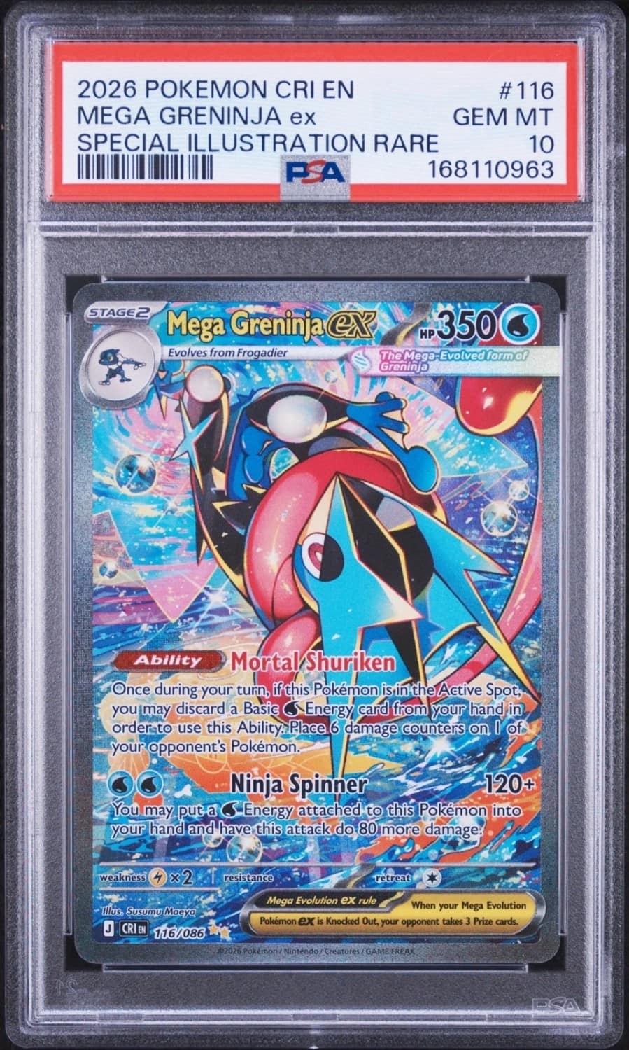 Mega Greninja Ex