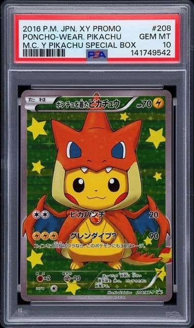 Poncho-Wearing Pikachu