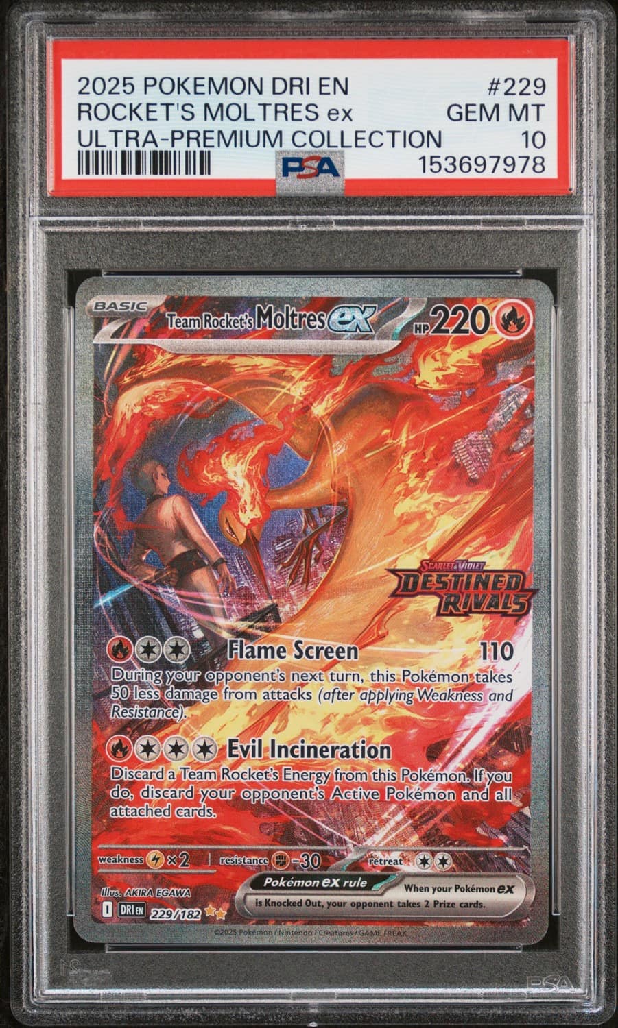 Rocket'S Moltres Ex