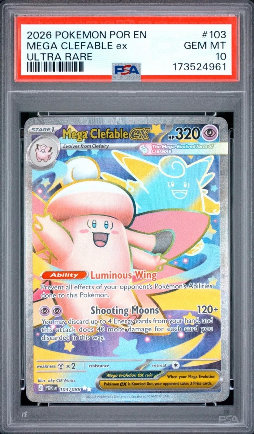 Mega Clefable Ex