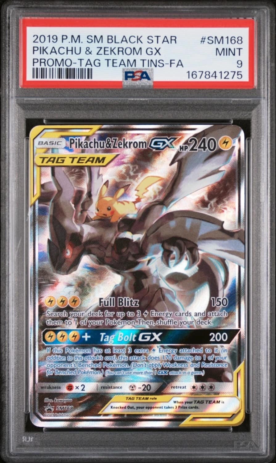 Pikachu & Zekrom Gx