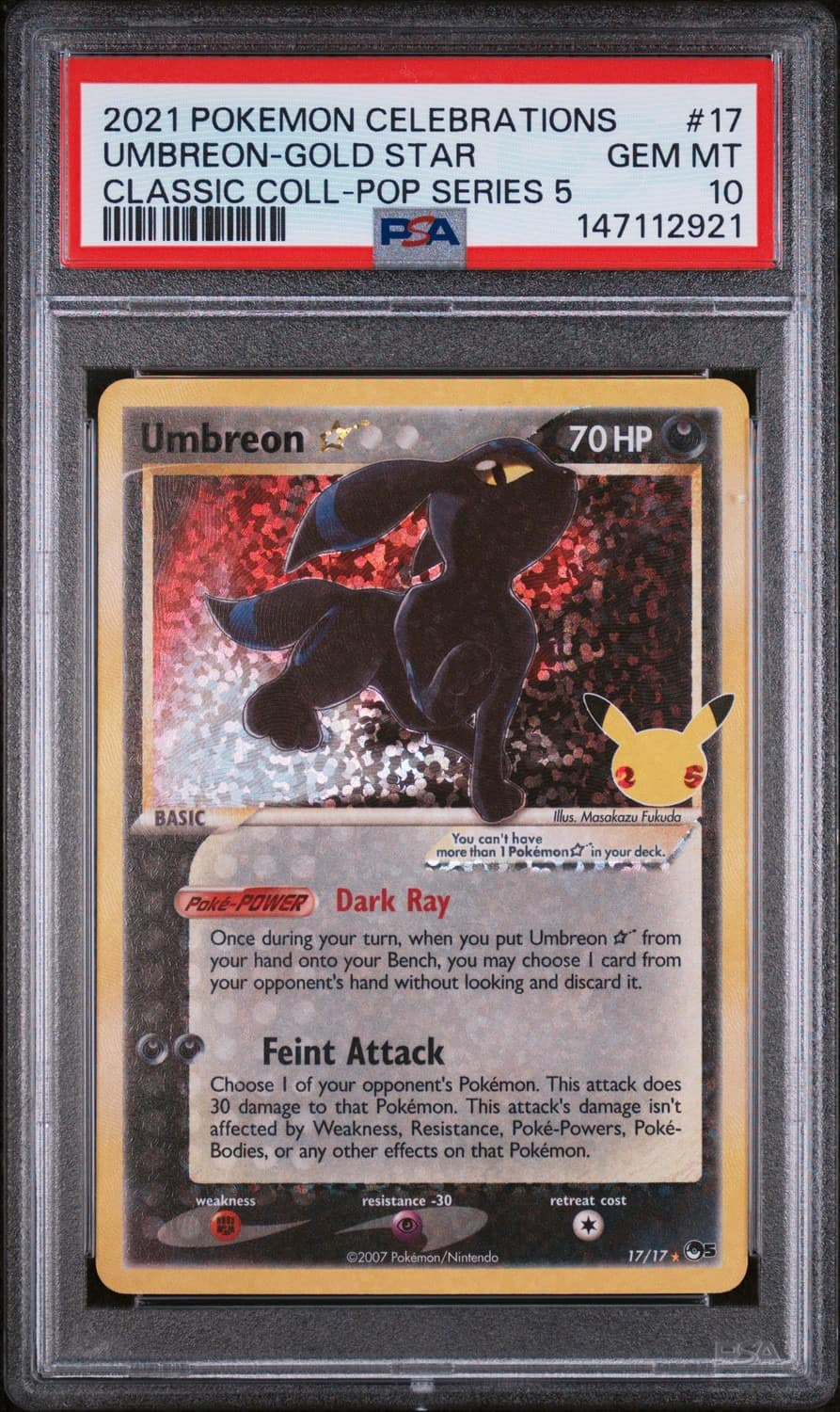 Umbreon-Gold Star