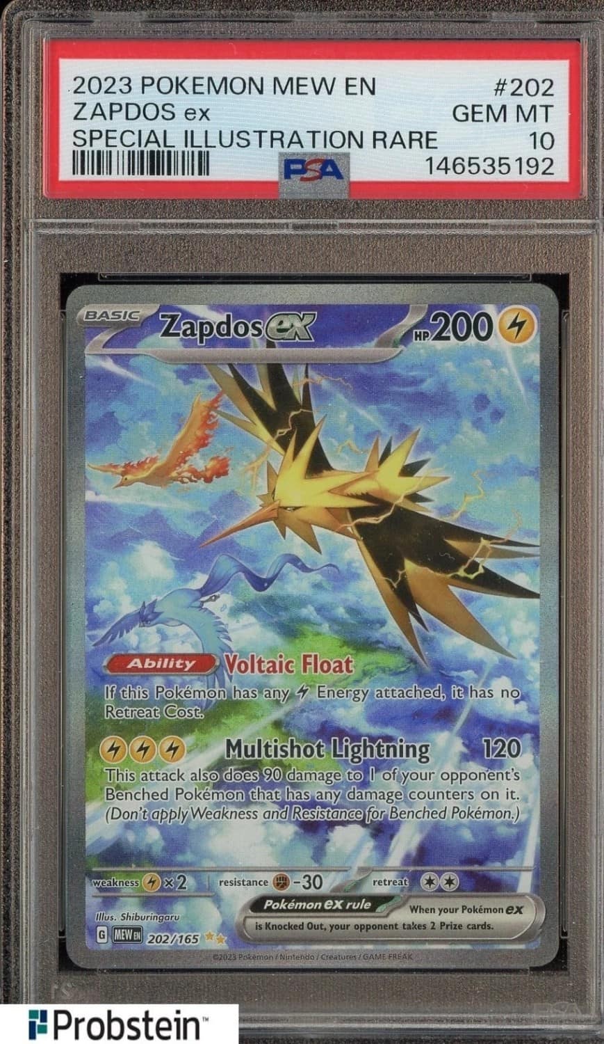 Zapdos Ex