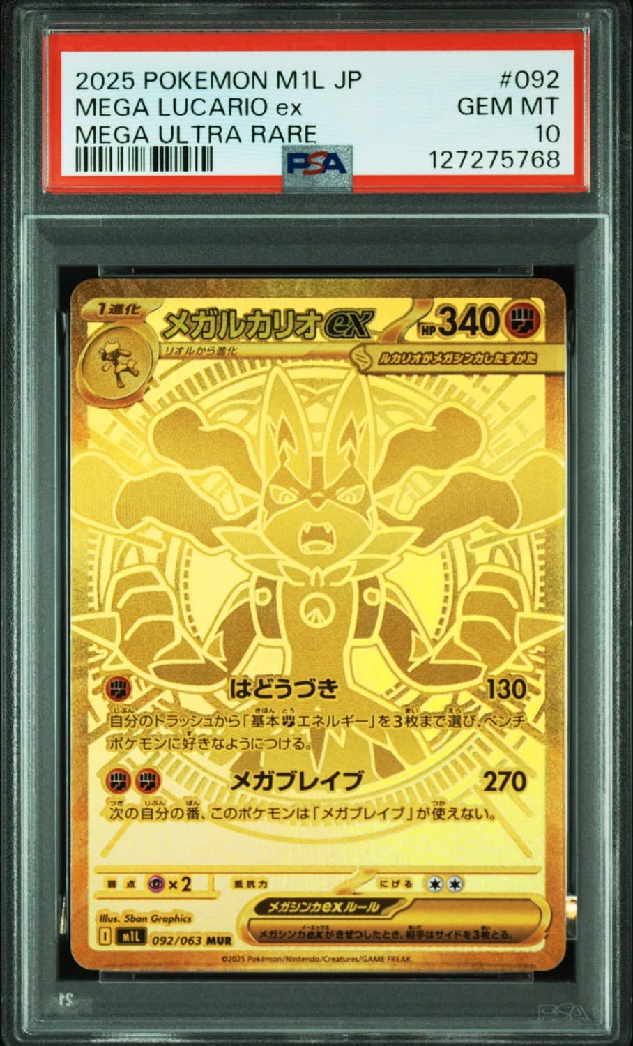 Mega Lucario Ex