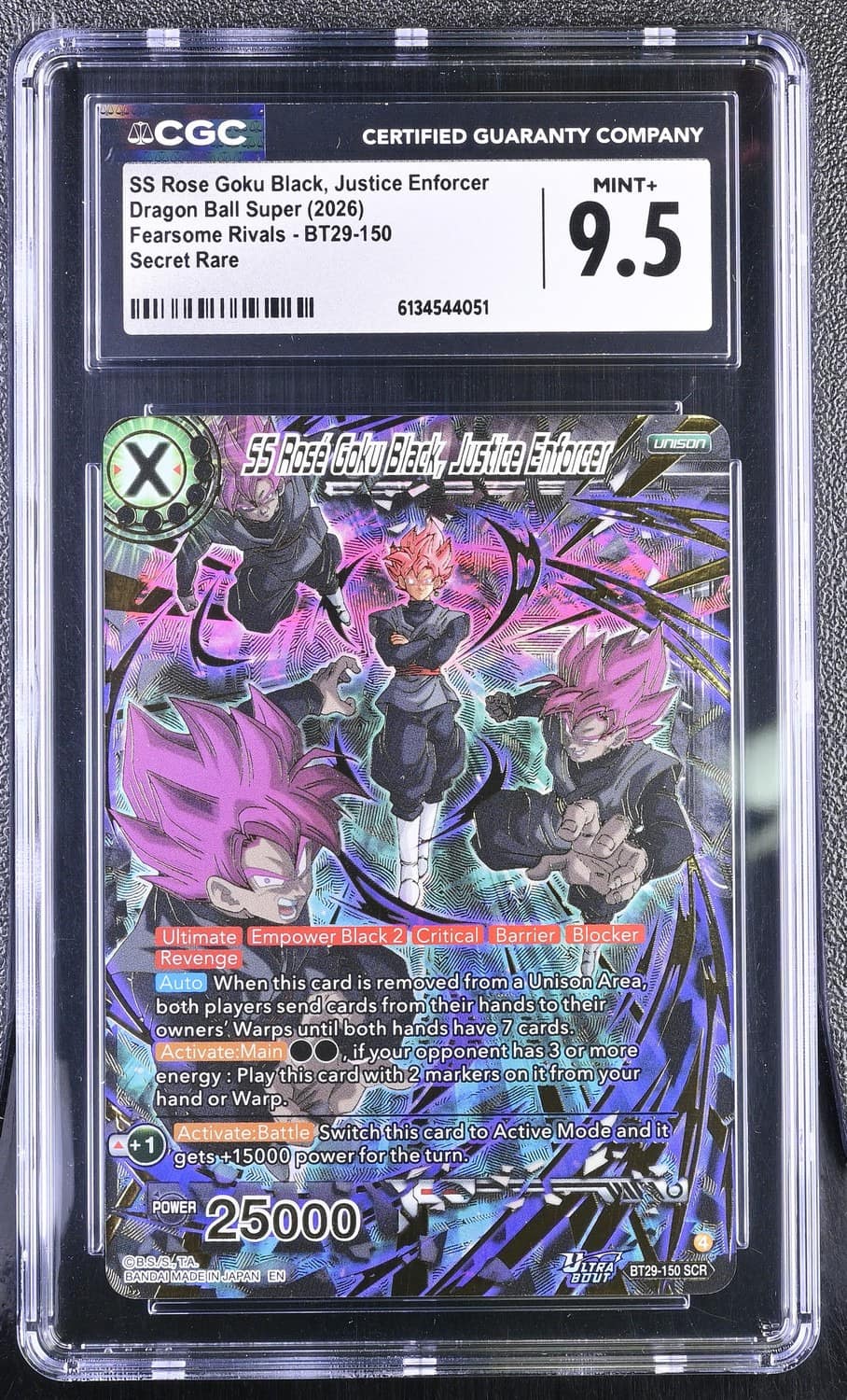 Ss Rose Goku Black, Justice Enforcer