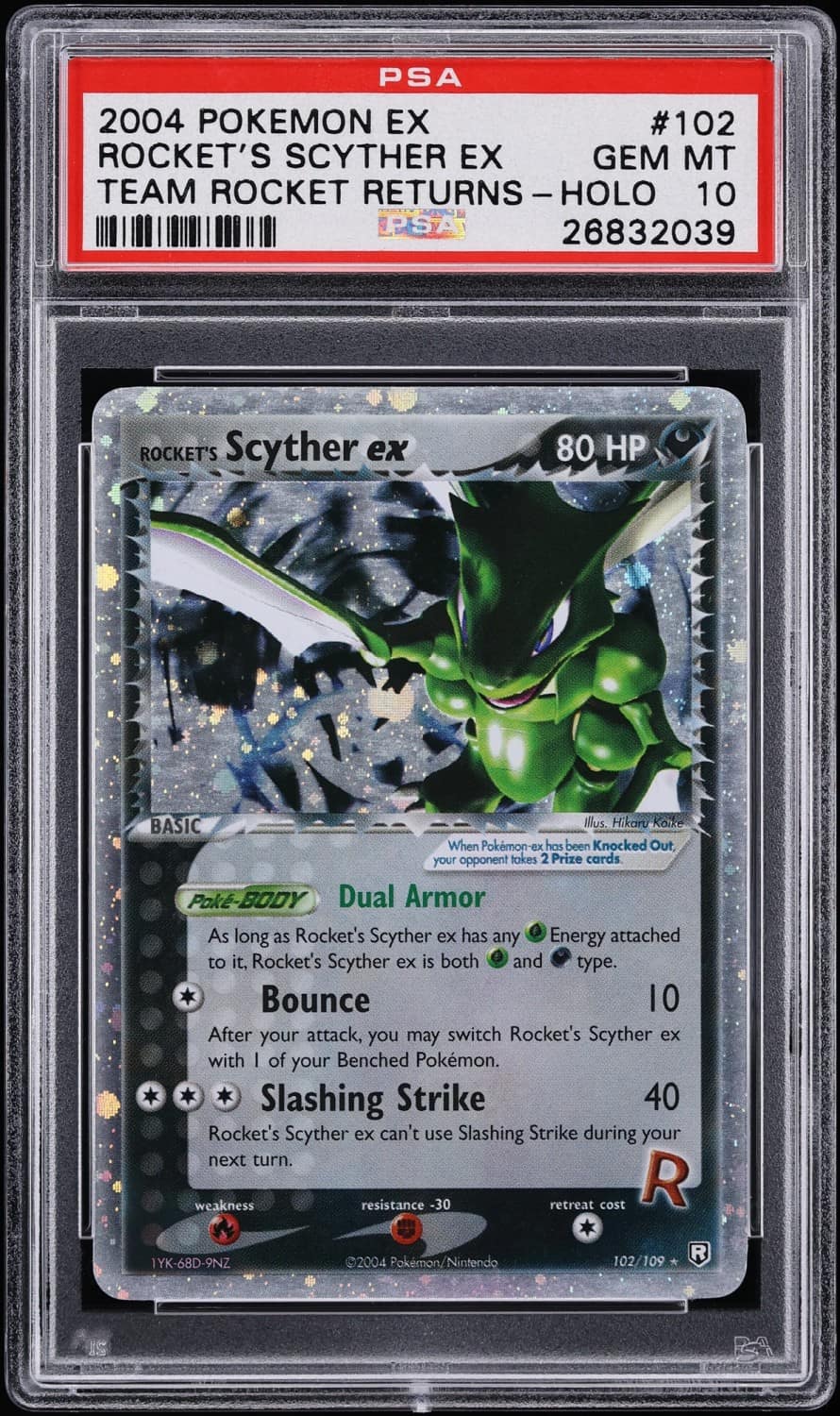 Rocket'S Scyther Ex