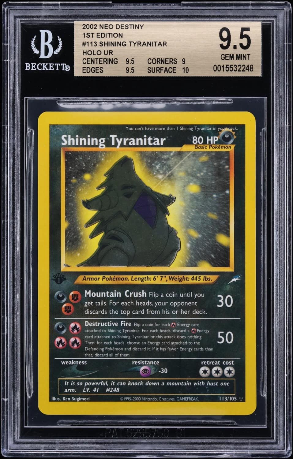 Shining Tyranitar