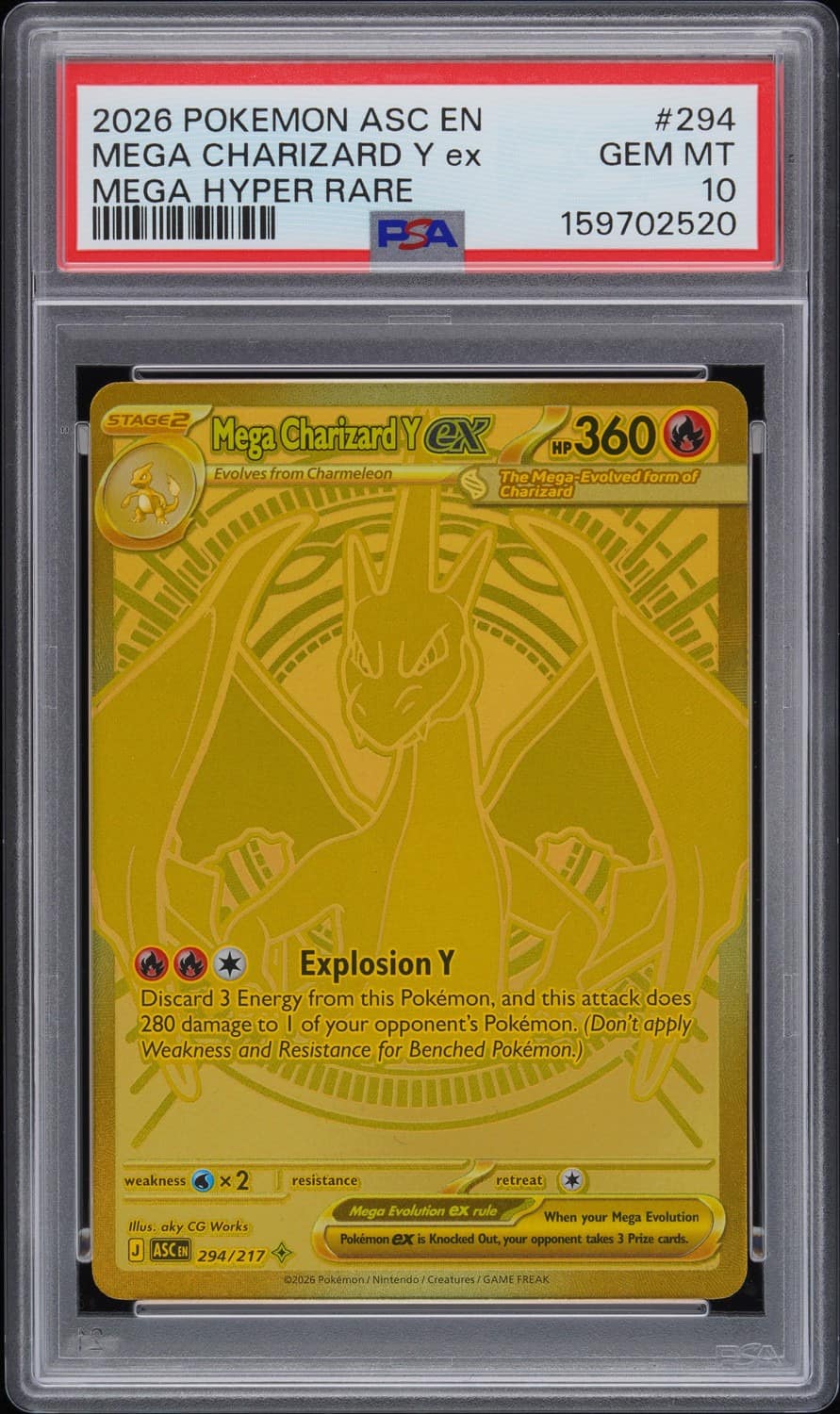 Mega Charizard Y Ex