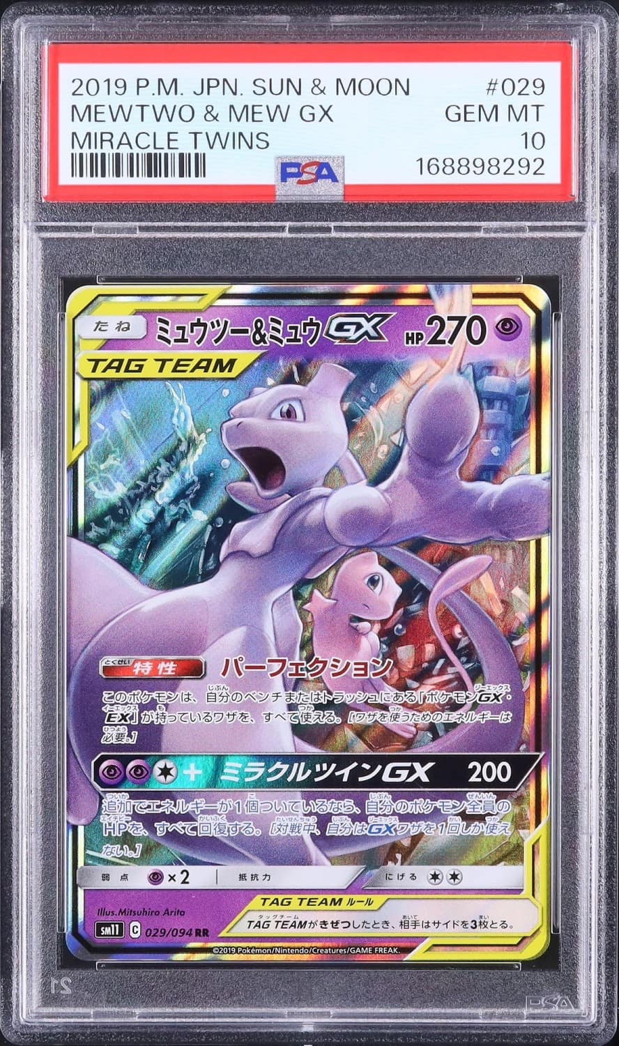 Mewtwo & Mew Gx