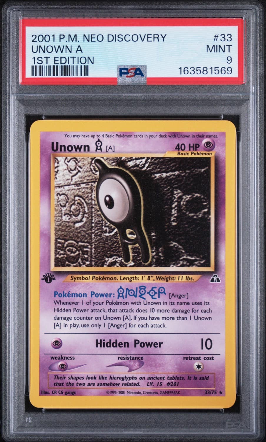 Unown A