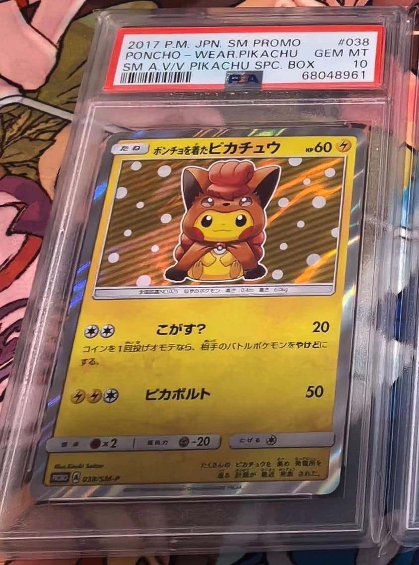 Poncho-Wearing Pikachu