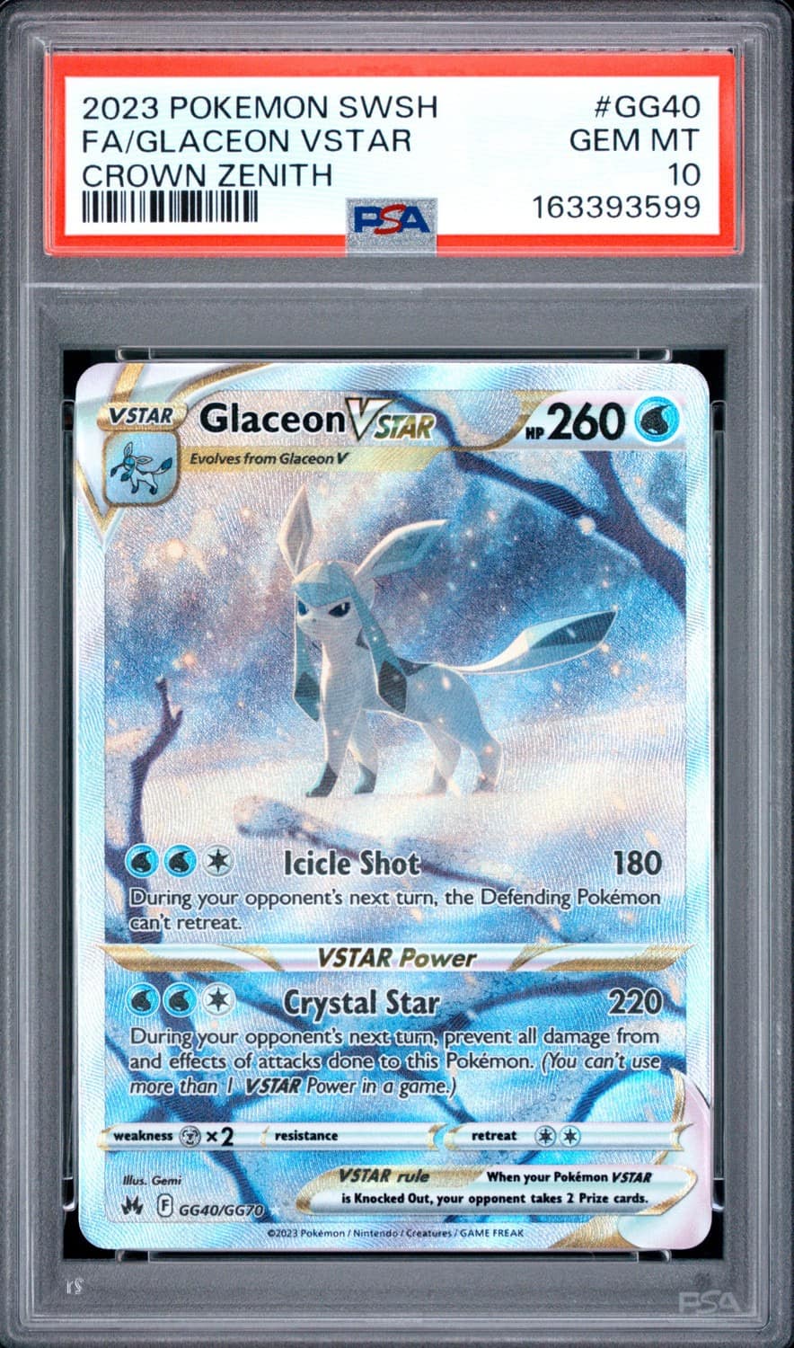 Glaceon Vstar