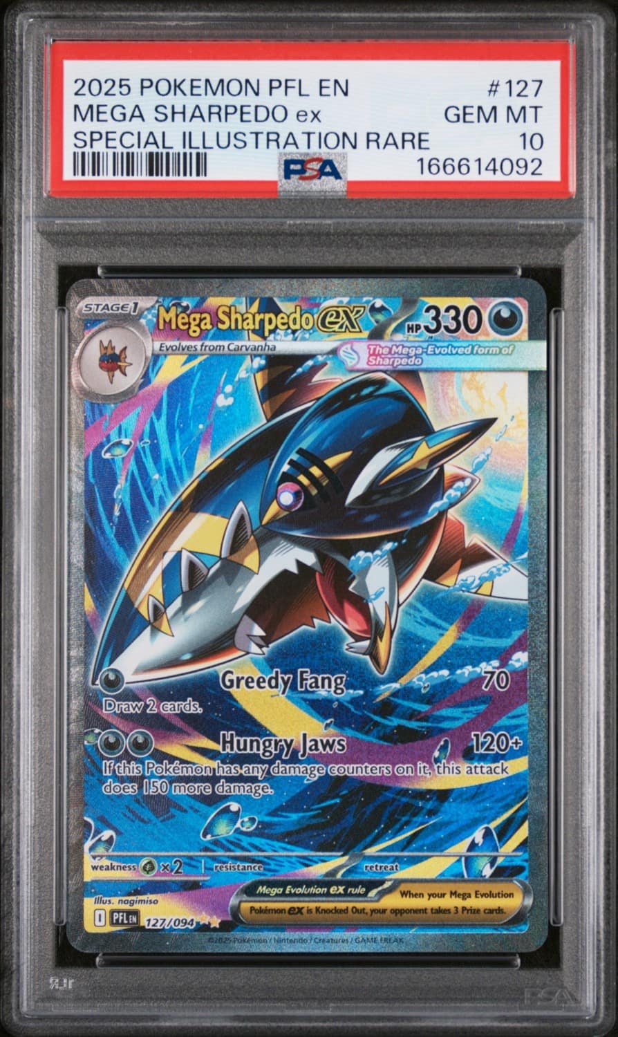 Mega Sharpedo Ex