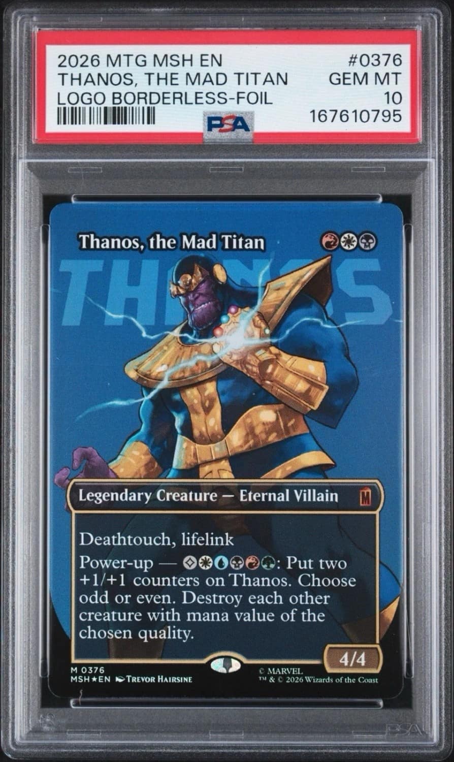 Thanos, The Mad Titan