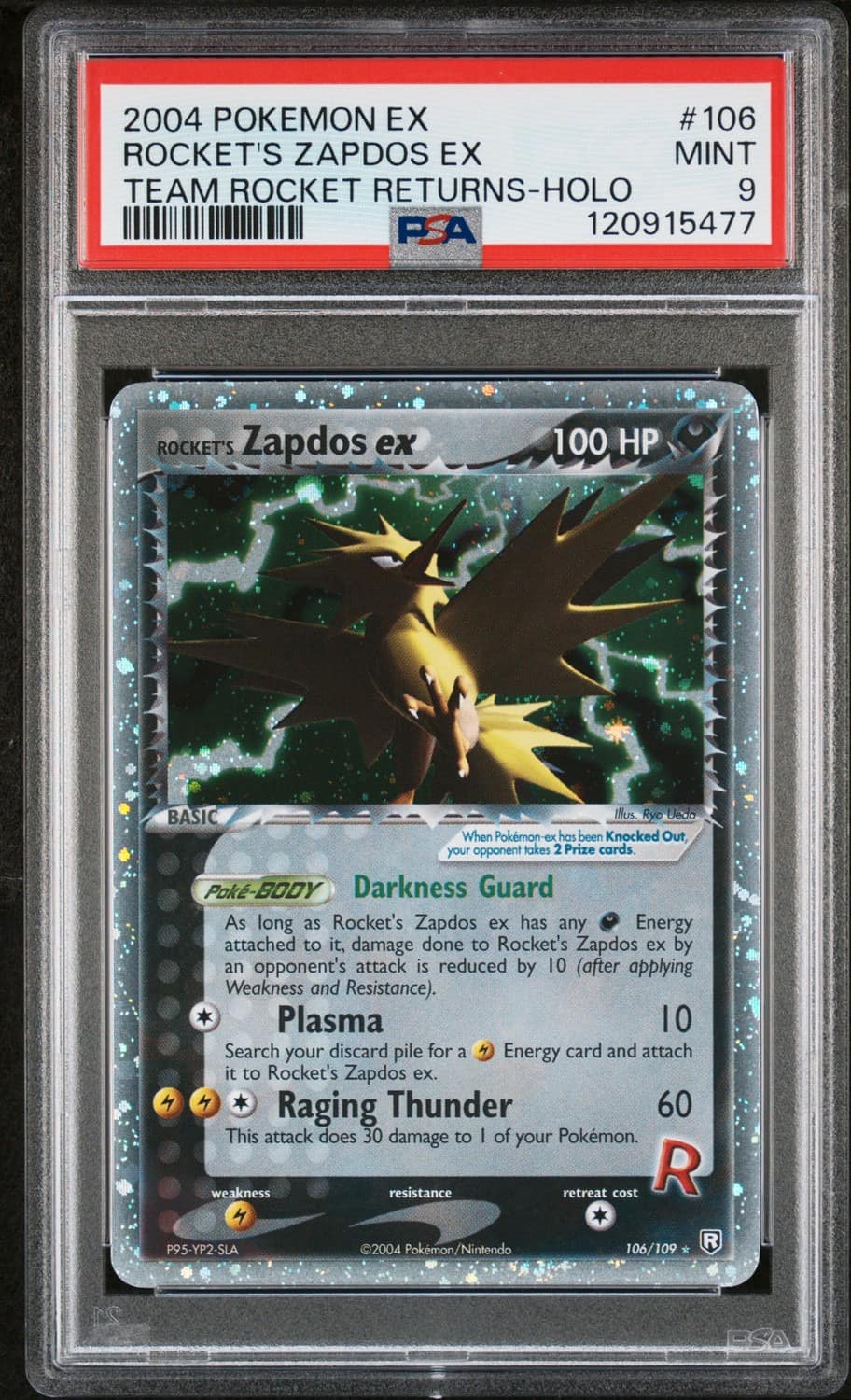 Rocket'S Zapdos Ex