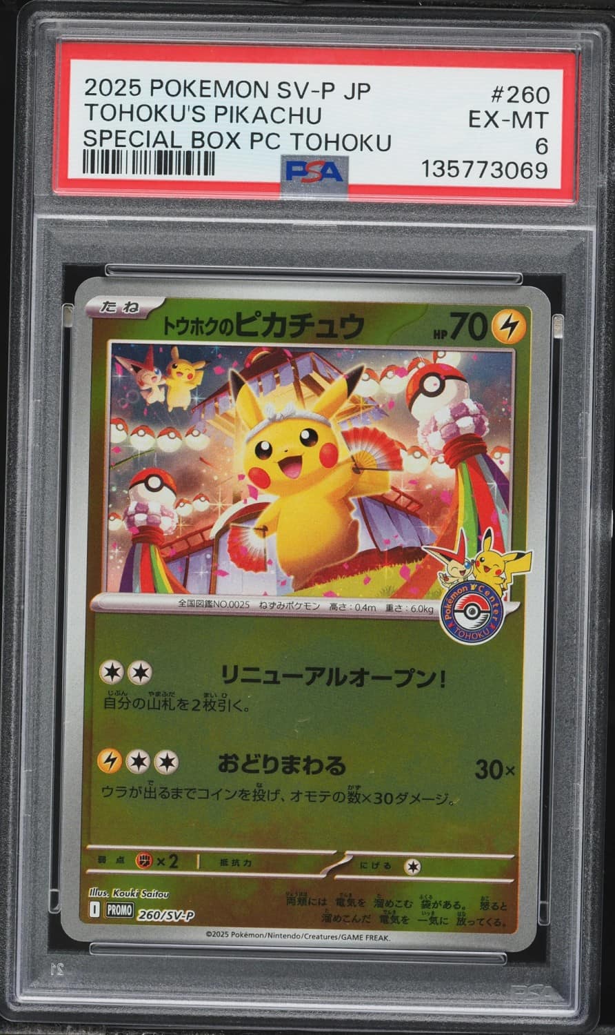 Tohoku'S Pikachu