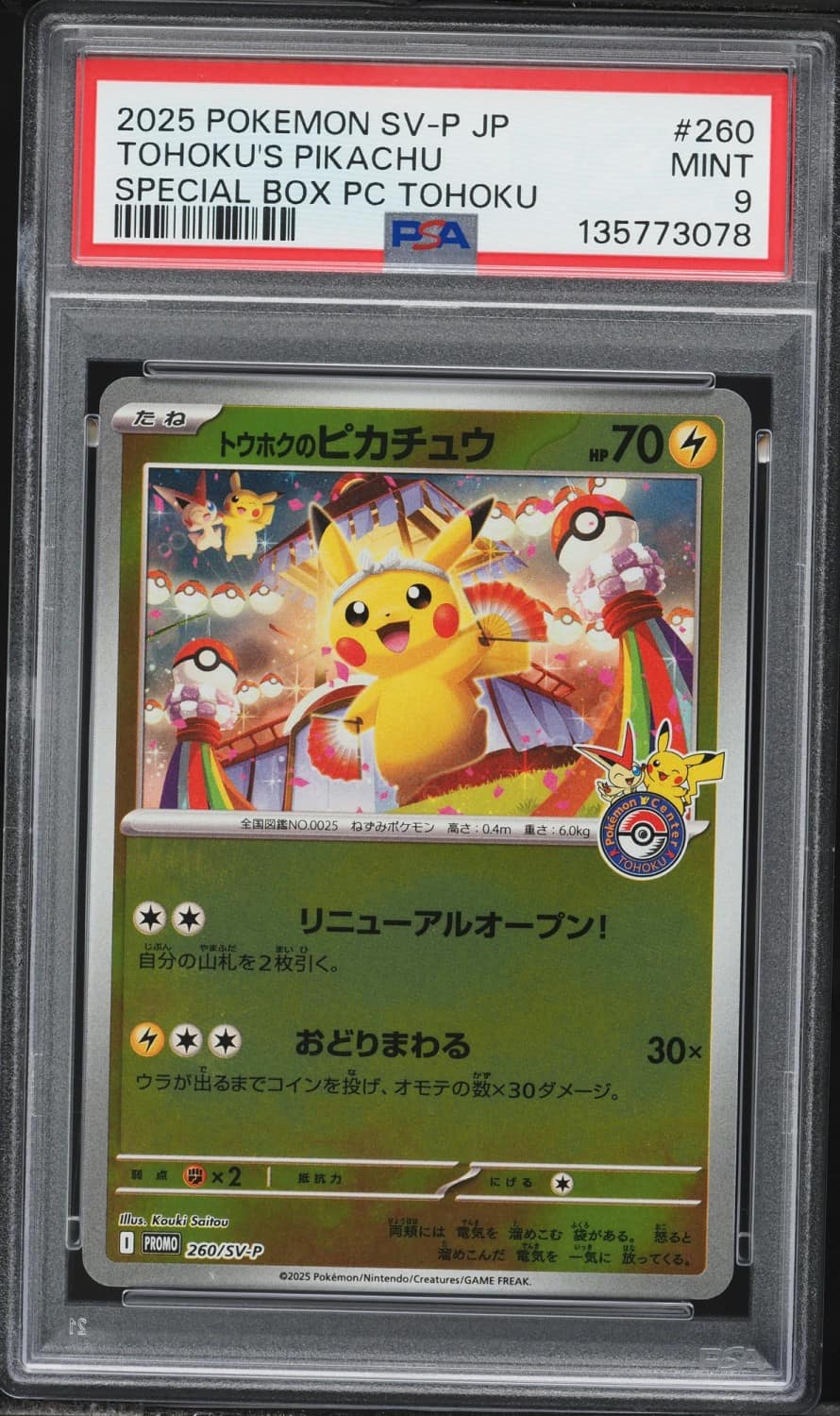 Tohoku'S Pikachu