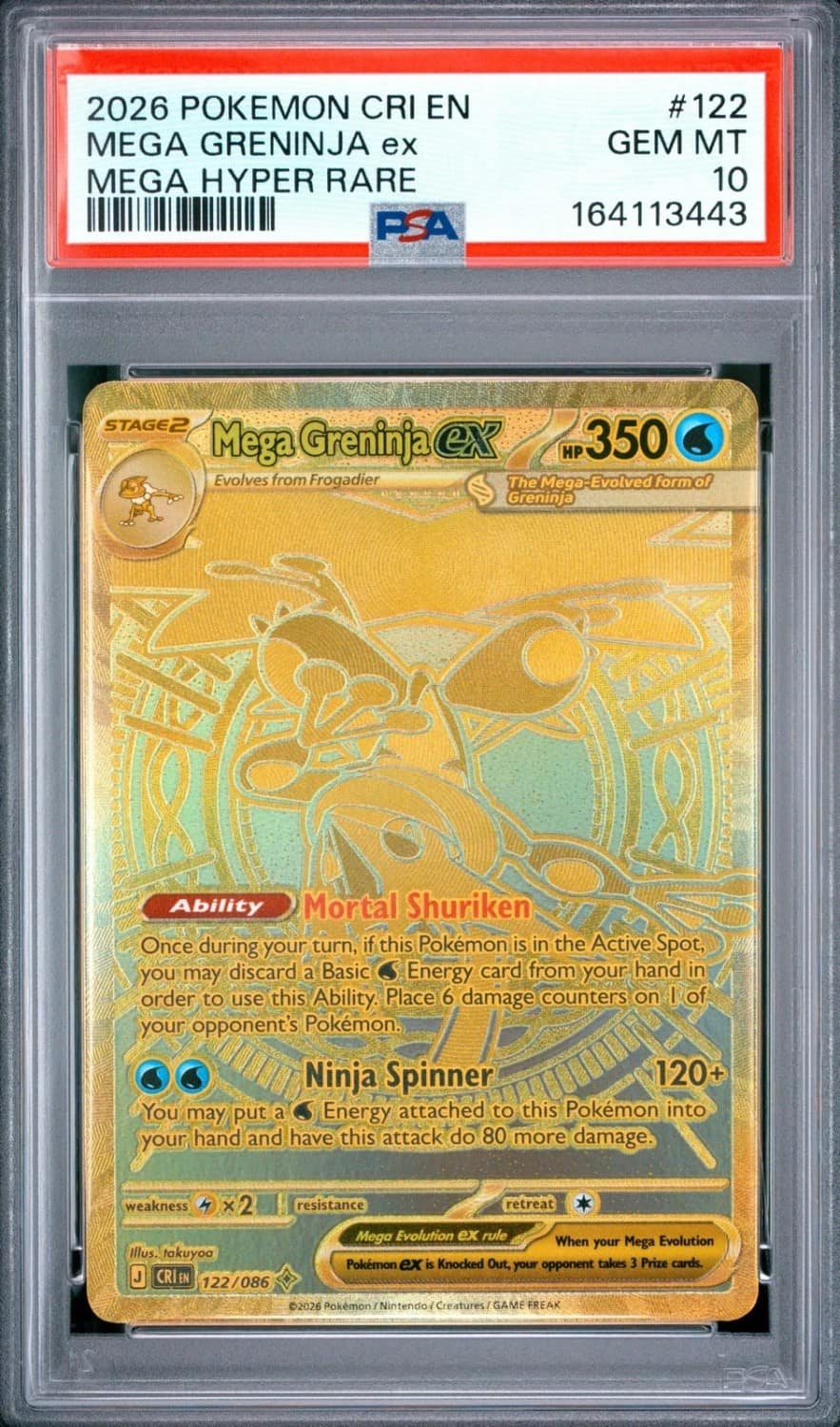Mega Greninja Ex