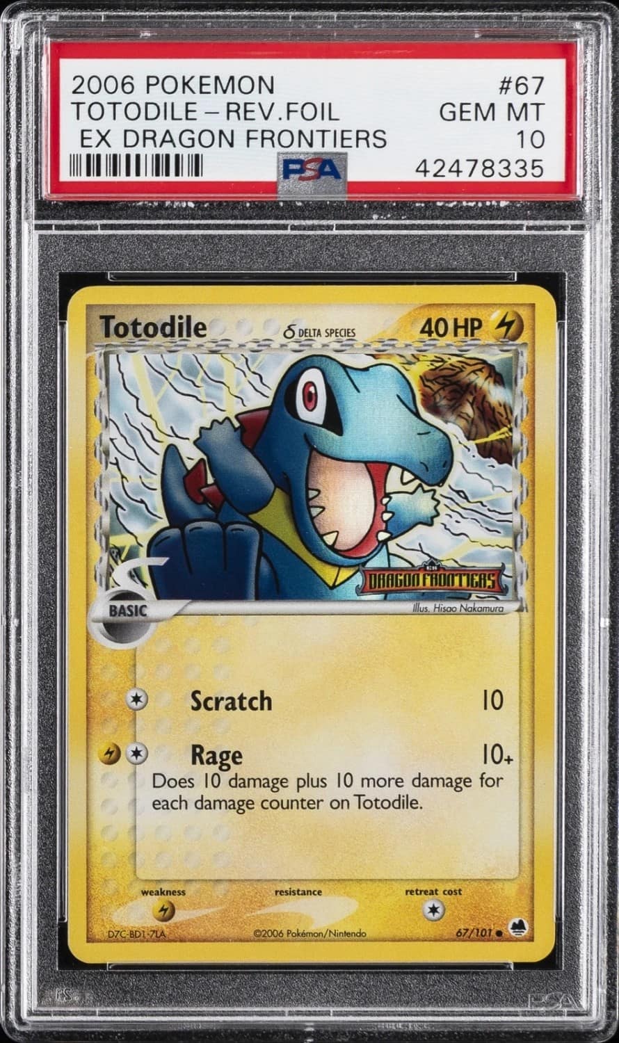 Totodile δ