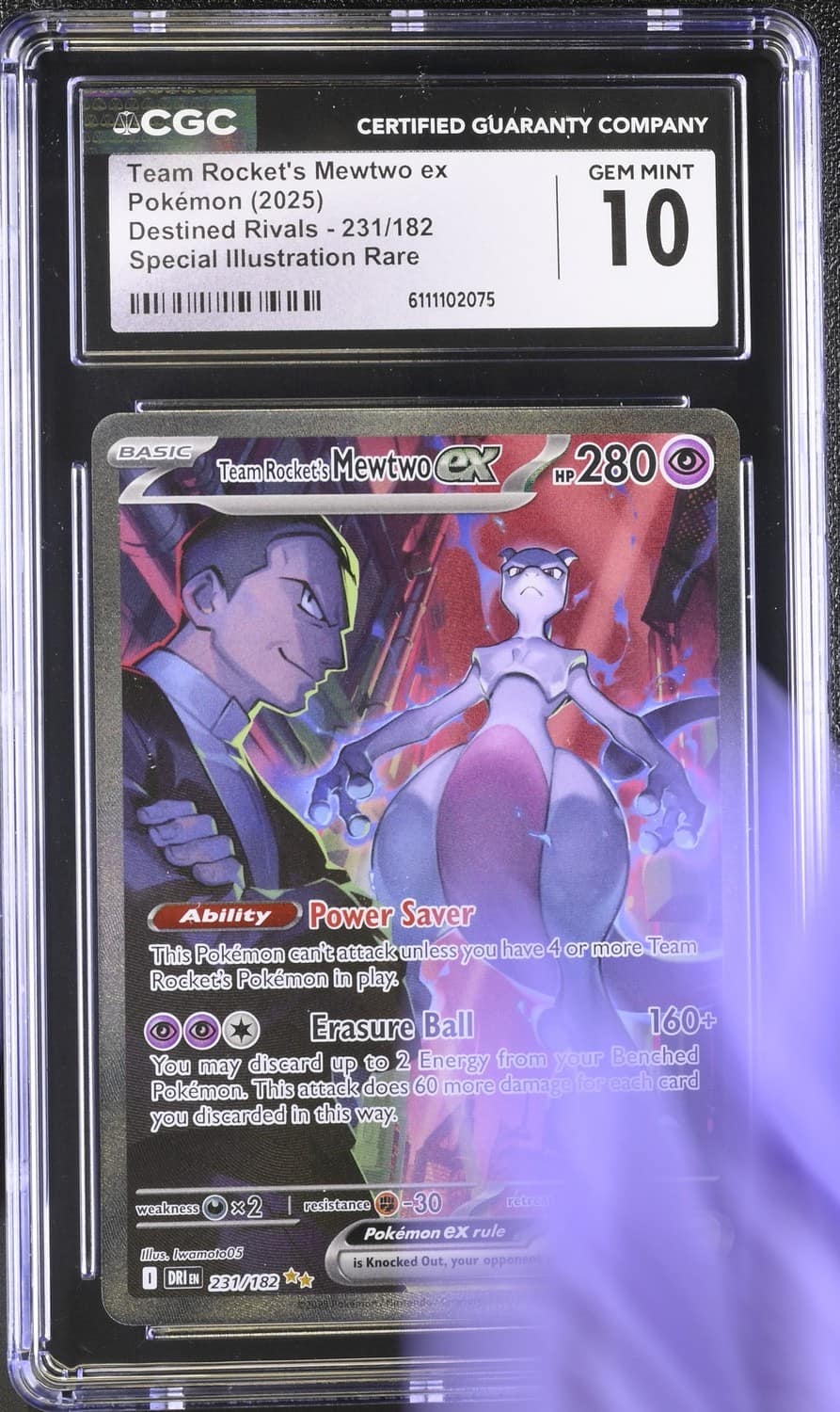 Rocket'S Mewtwo Ex