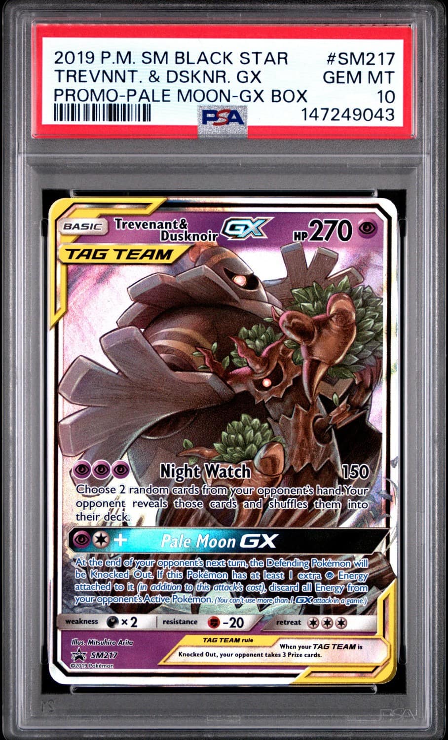 Trevenant & Dusknoir Gx