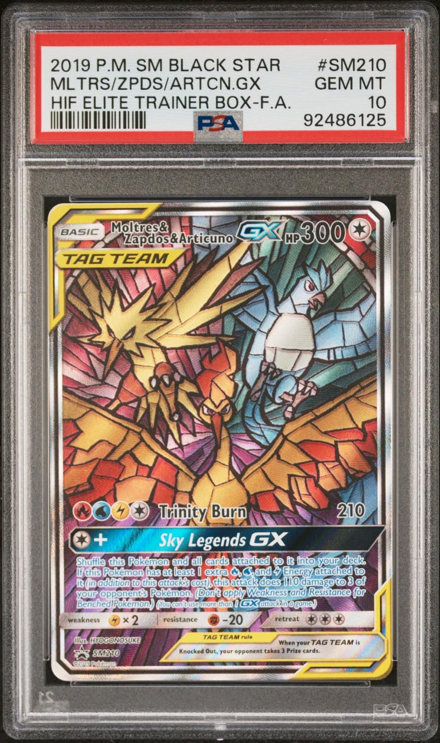 Moltres & Zapdos & Articuno Gx