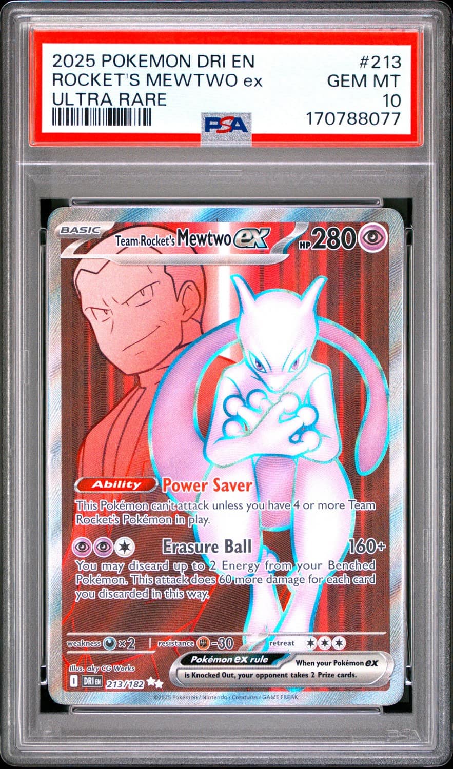 Rocket'S Mewtwo Ex